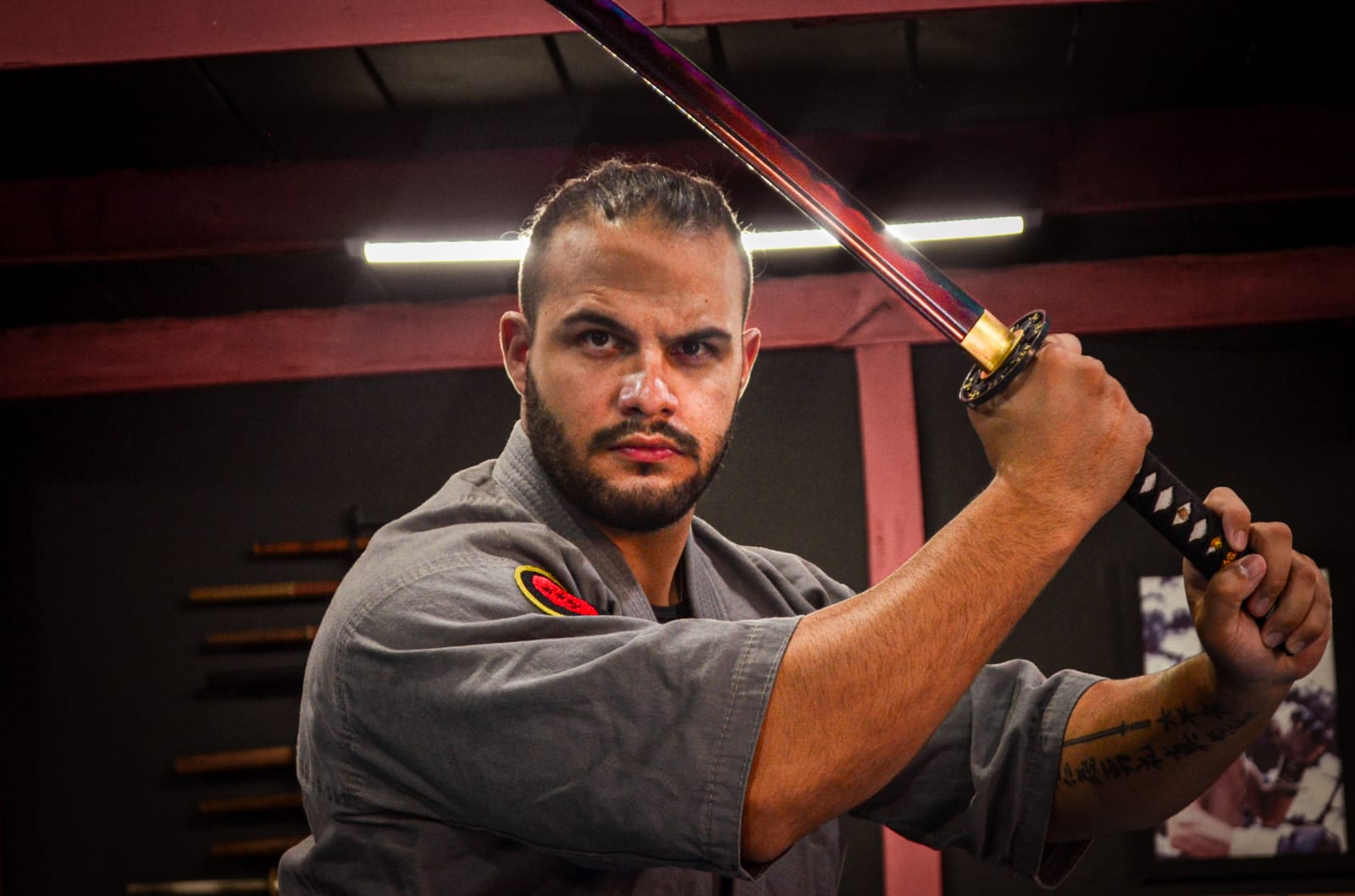 Foto do Mestre Lucas Bertoni, fundador do Dojo Bertoni